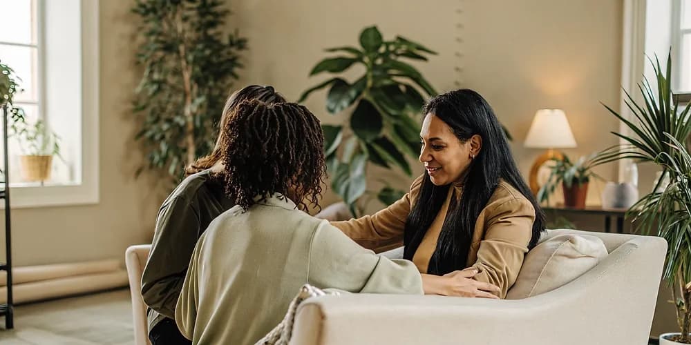 Warm and supportive social anxiety therapy session at Charis Counselling in Edmonton